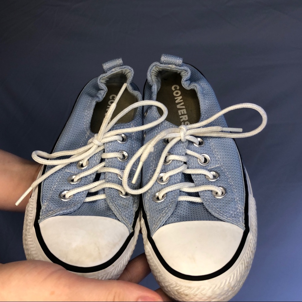 BLUE STRETCHY CONVERSE